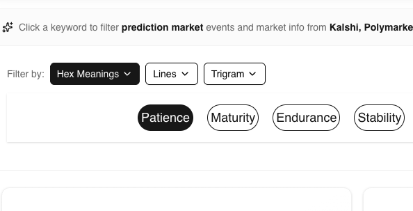 Explore Keywords with the Hex filter tools